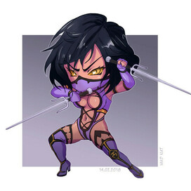 Чиби аниме персонаж