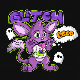 Принт, маскот, мультяшный персонаж