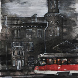 Акварельная иллюстрация