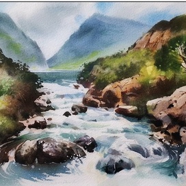 ,,Бурный поток,,