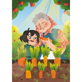 Аня и бабушка