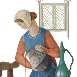 Посуда и быт средневековья