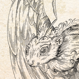 Необычный дракон 