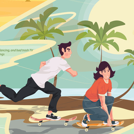 If you love her (an illustrated romantic story)