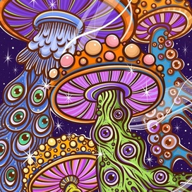 Мухоморы с глазами