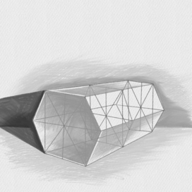 Шестигранник в графике 