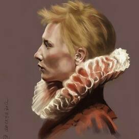 Дама в жабо