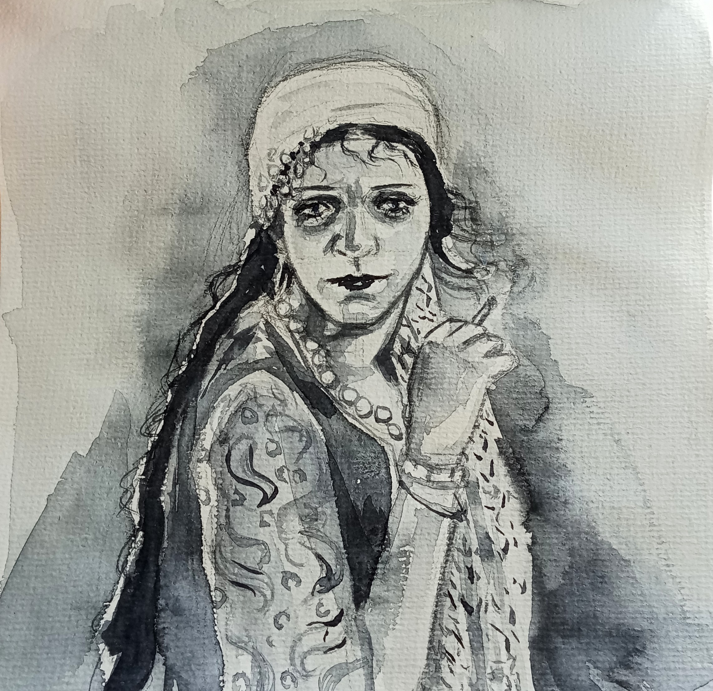 Винтажная девушка