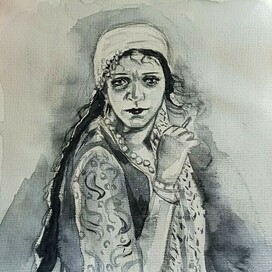 Винтажная девушка