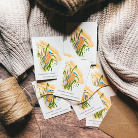 Открытка с пожеланием