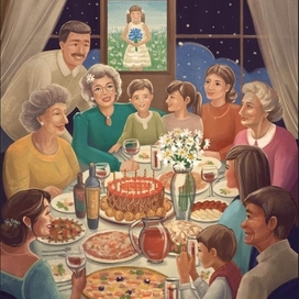 Она гадала на ромашке... 