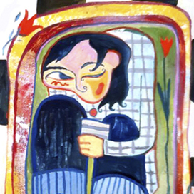 Стилизованный автопортрет