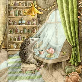 Ёжик и море 1