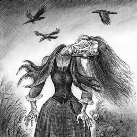 Иллюстрация к рассказу Стивенсона