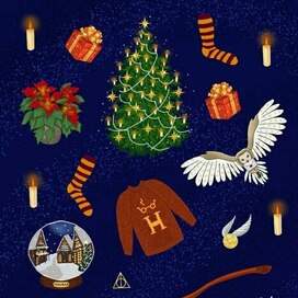 Стикер-пак Гарри Поттер