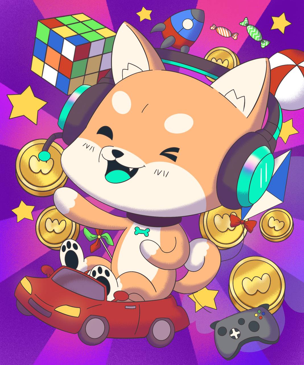 Иллюстрация для соцсетей игры