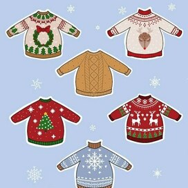 Стикер-пак "Свитерочки"