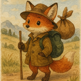 лисенок-путешественник