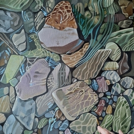 Речные камушки