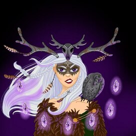 Иллюстрация к песне "Шаманка" Astro Tami