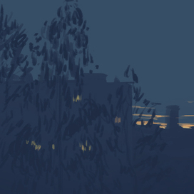 Поздний вечер