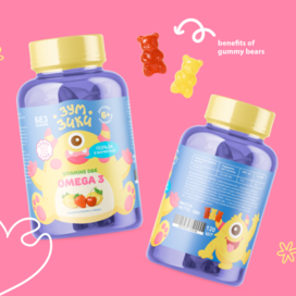 Дизайн упаковки детских витаминов| Иллюстрации монстров