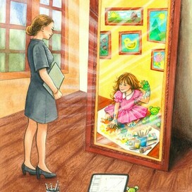 Привет из прошлого, а кем вы хотели стать? Иллюстрация 