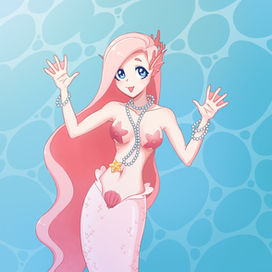 Аниме русалка