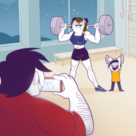 Спортивная семья