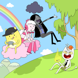 Друзья  время приключений