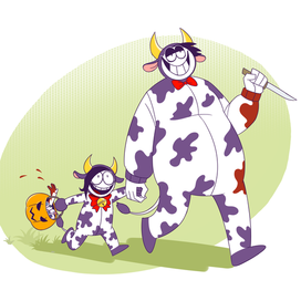 Фурри коровки