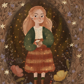 В гуще леса