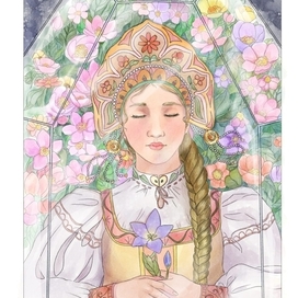 Сказка о мертвой царевне и о семи богатырях.