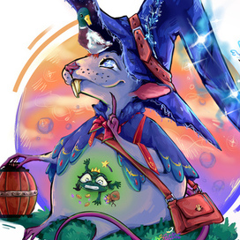 " The Big-big Magic Rat "