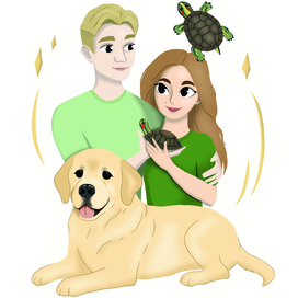 Иллюстрация на толстовку