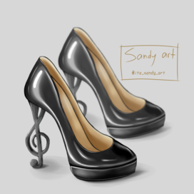 Туфли "Скрипичный ключ"