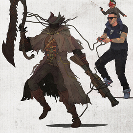 Никита Кечкин, сын и Bloodborne