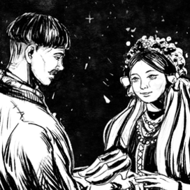 Иллюстрация для сайта, посвященного творчеству Н.В. Гоголя