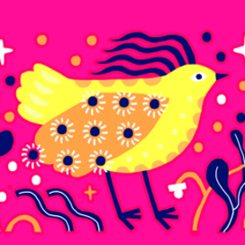 Пурпурные птицы