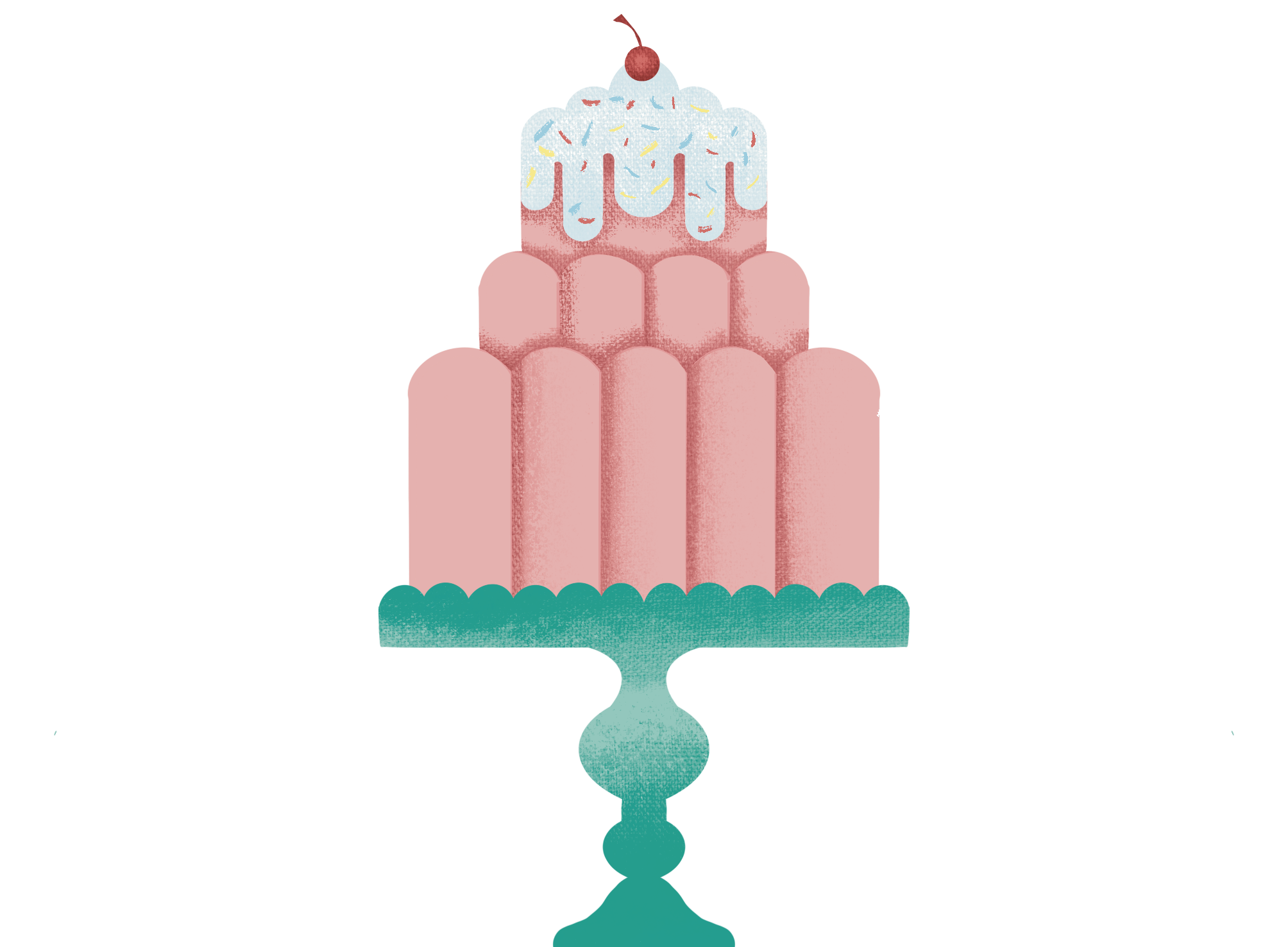 Вишневый торт