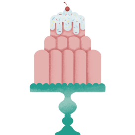 Вишневый торт 