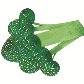 Брокколи в посыпке