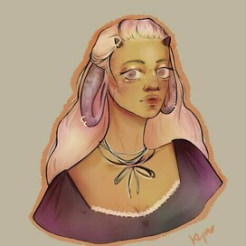 Портрет диджитал-арт