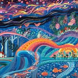 Картина «На Заре Мироздания»