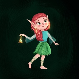 Персонаж лесной эльф