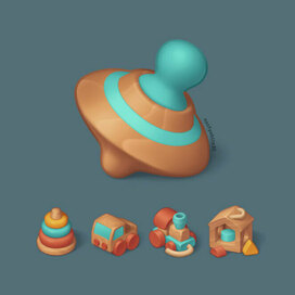 Иконки в детской тематике #2