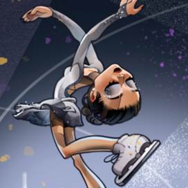 Фигуристка