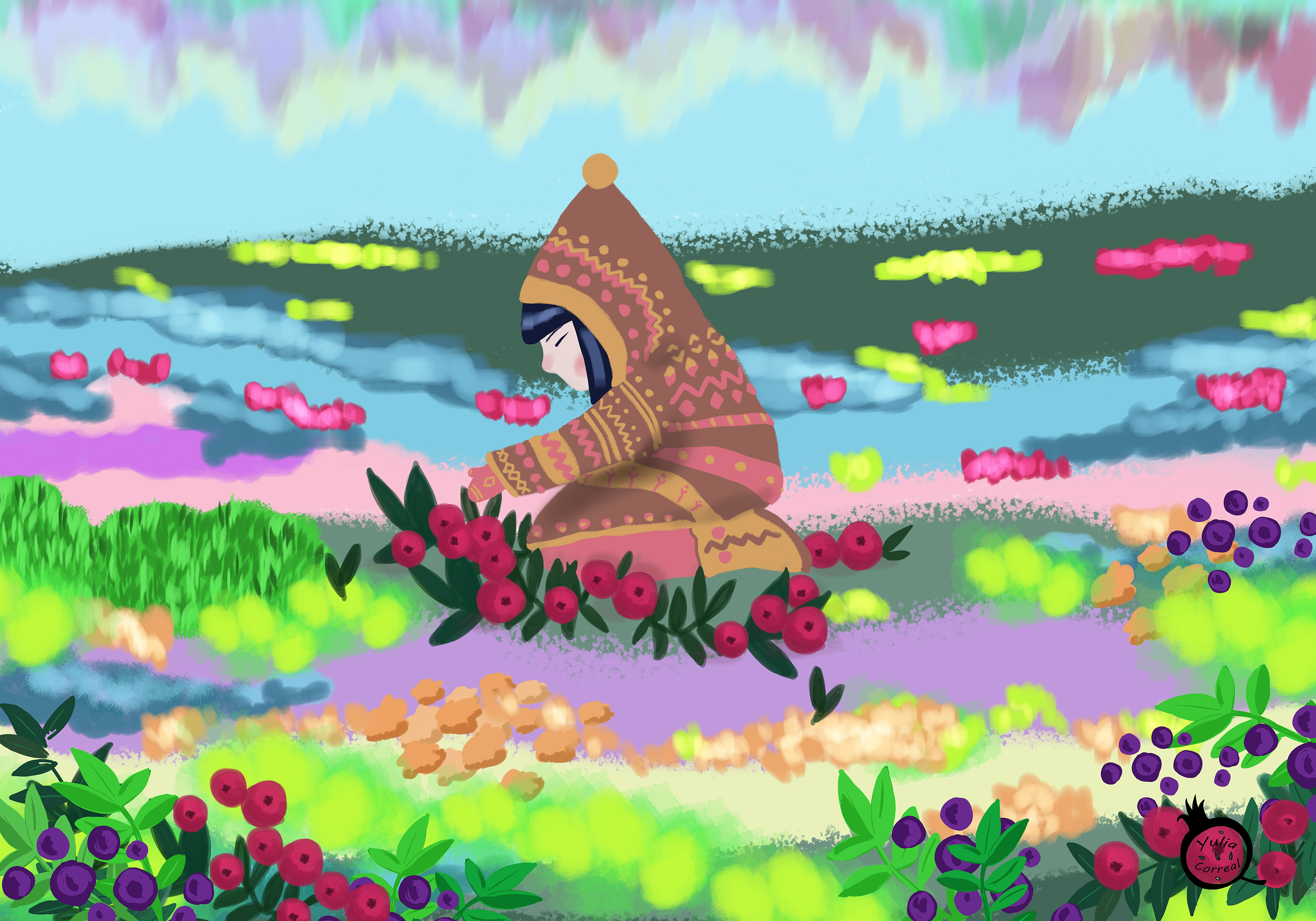 Цветущая тундра