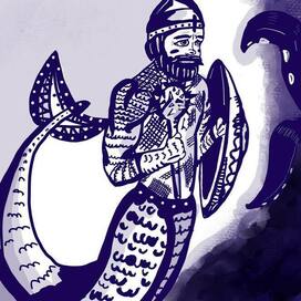 герои русских сказок в образе русалок