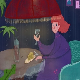 Иллюстрация на стихи Анны Ахматовой 